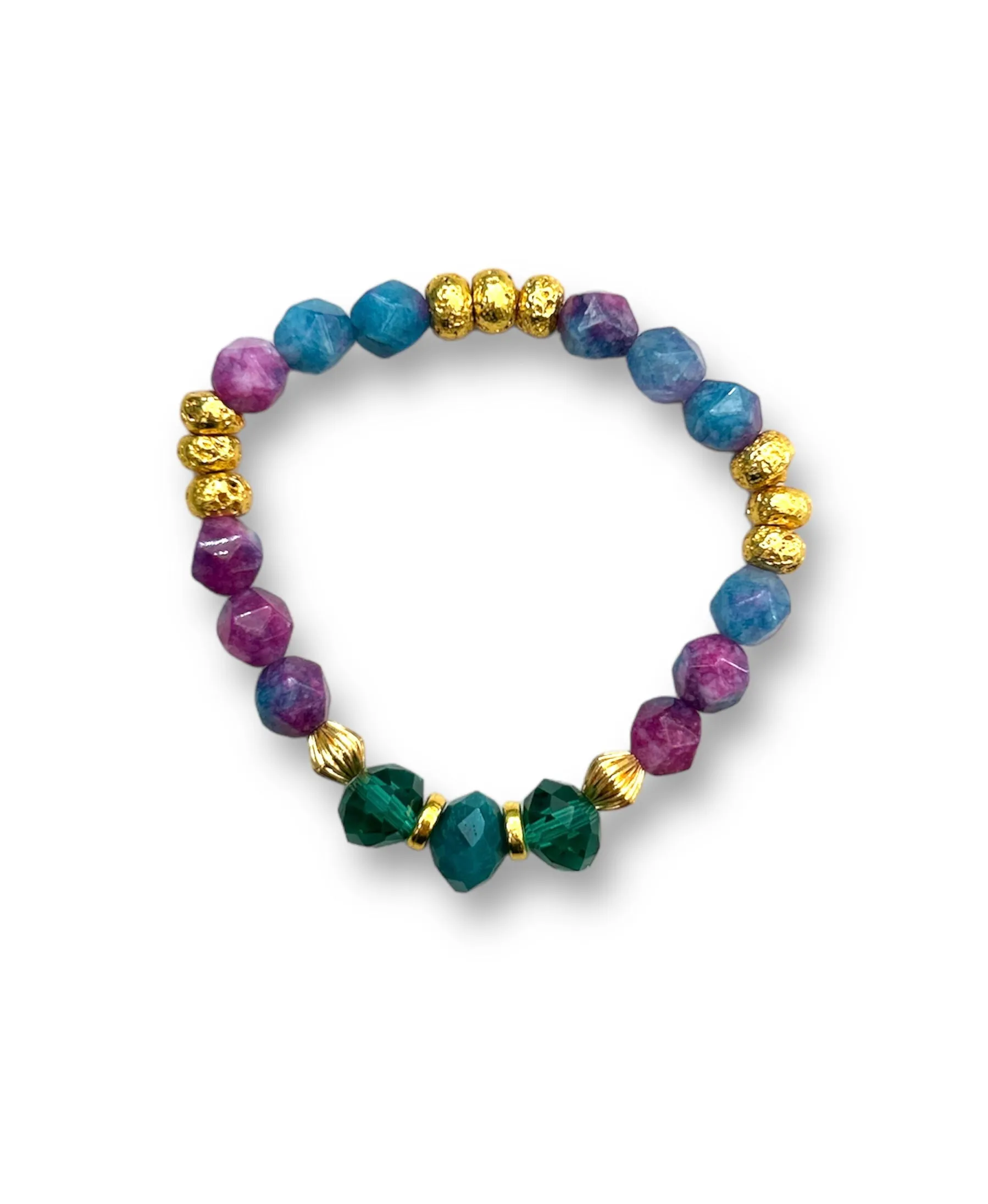 Marble Beaded Bracelet