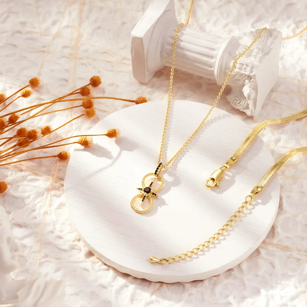 Minimalist Infinity Stackable Necklace